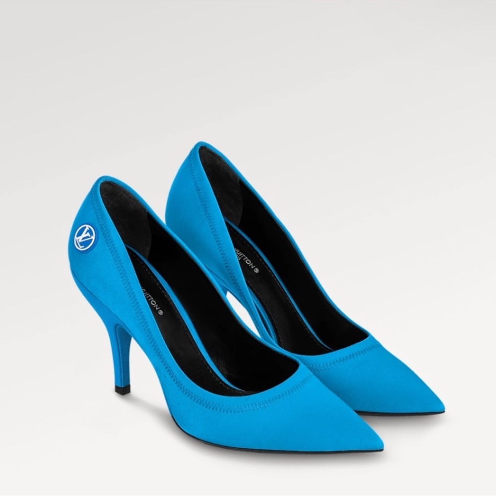 Authentic Louis Vuitton Blue Archlight Pumps - Picture 1 of 7